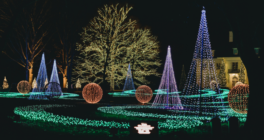 Places to See Holiday Lights in the Ann Arbor Area, Mapped